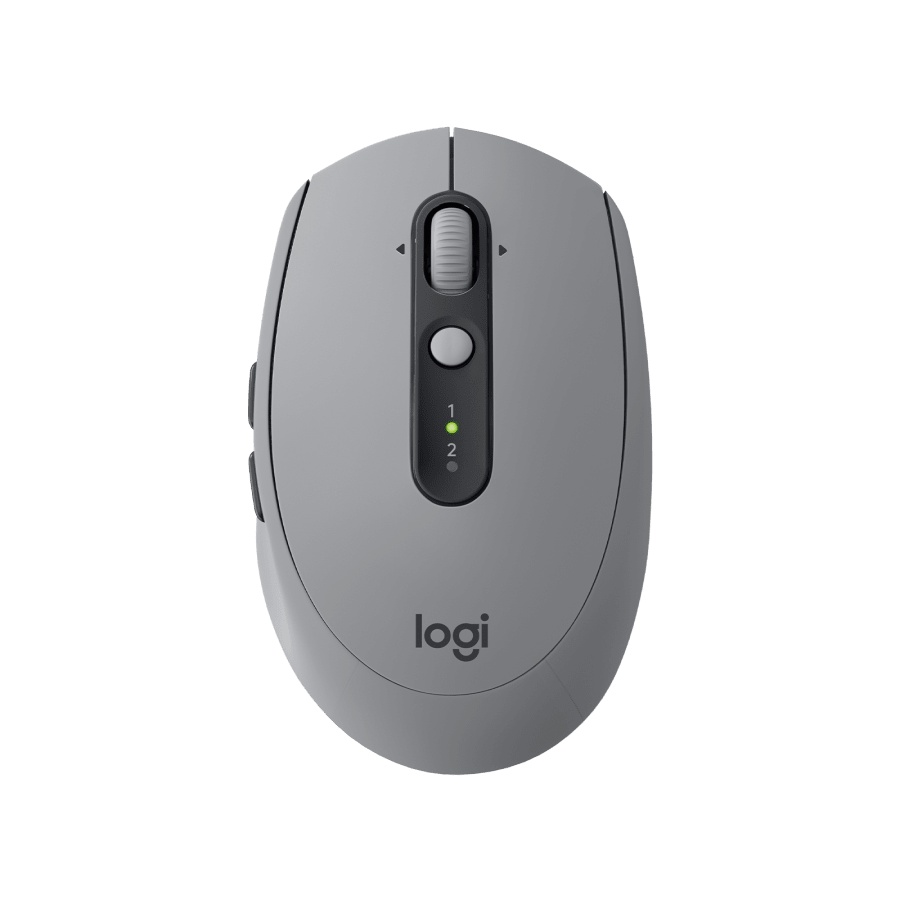 Chuột không dây Logitech M590 Silent 1000DPI (XÁM) - DGW phân phối