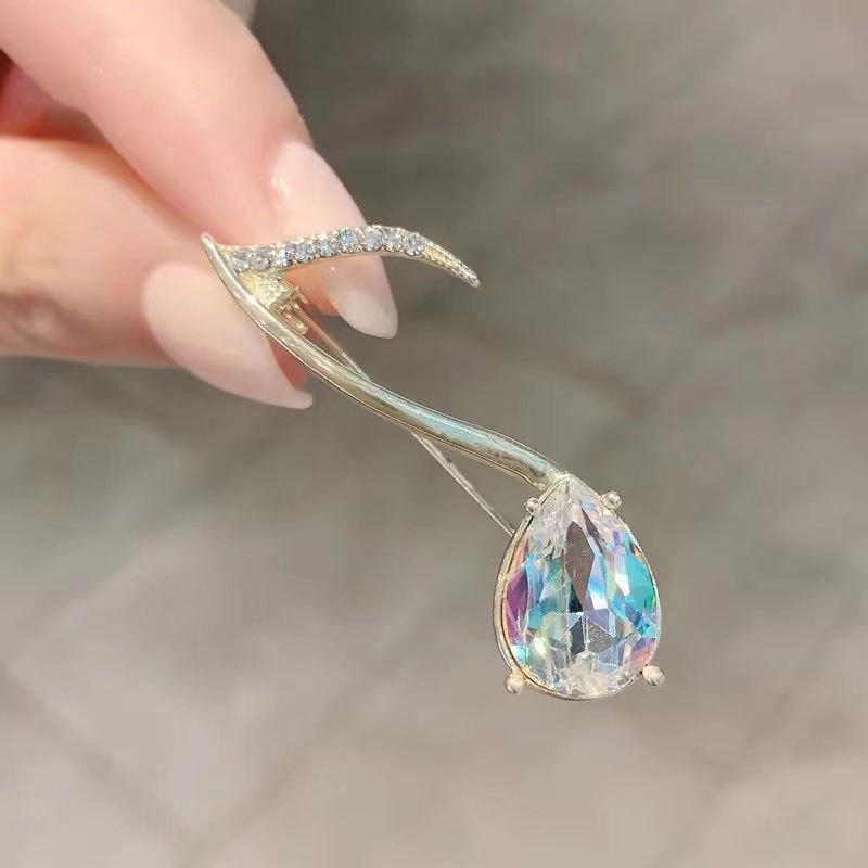 Trâm Cài Áo Hình Nốt Nhạc Đính Đá Sang Trọng ghim bấm giấy súng bắn ghim go