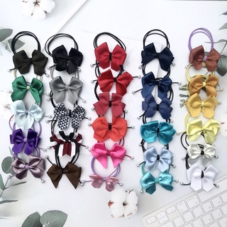 Dây cột tóc hoa cúc 1k (Set 10 cái)
