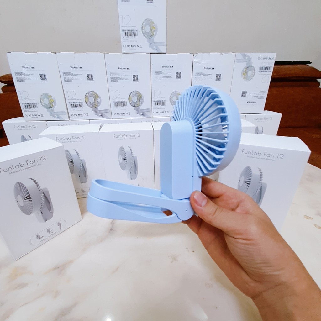 Quạt sạc mini Yoobao F12 2000mAh