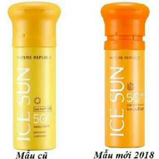 Kem chống nắng ice sun mẫu mới 2018