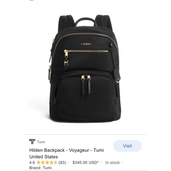 TNS - Balo đa năng vừa laptop Tumie backpack-chất liệu cao cấp bền màu đen unisex