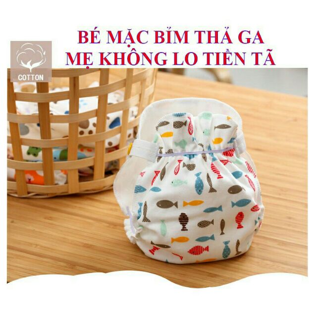 Bỉm vải, tã vải mommykids Freeship size