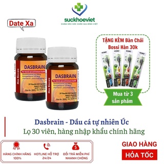 Dasbrain viên uống bổ não - Hộp 30 viên