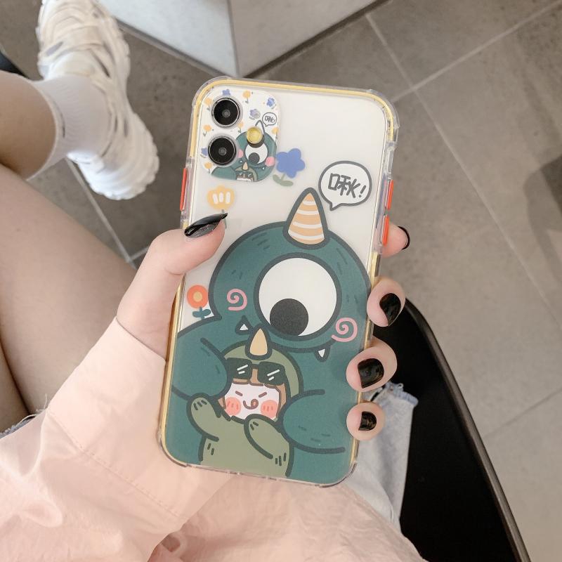 Ốp iphone - Ốp lưng Quái vật và em bé trong 4 góc 6s/6splus/7/8/7plus/8plus/x/xs/xsmax/11/11promax - Awifi Case V3-5 | BigBuy360 - bigbuy360.vn