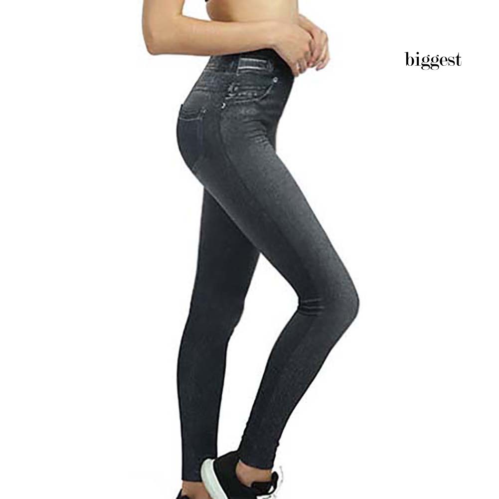 Quần Legging Thể Thao Không Đường May Lưng Cao Cho Nữ