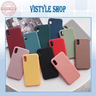 Ốp lưng iphone trơn dẻo 8 màu 6 / 6s