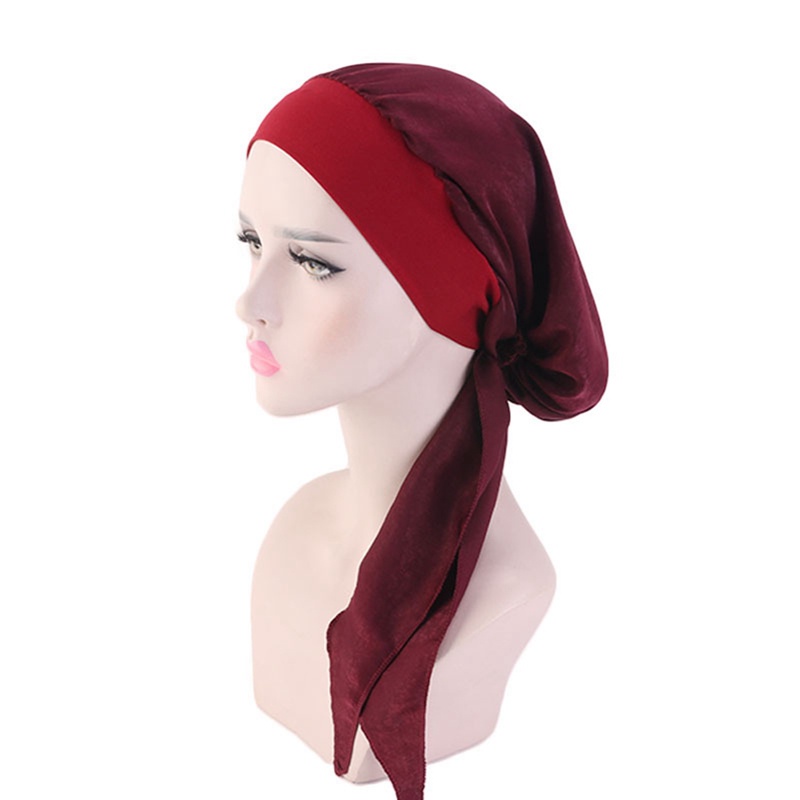 Khăn Turban Trùm Đầu Phong Cách Hồi Giáo Cho Nữ