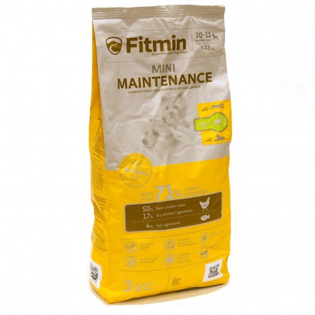 Thức ăn Chó chống chảy nước mắt viêm da Fitmin mini maintenance 3kg