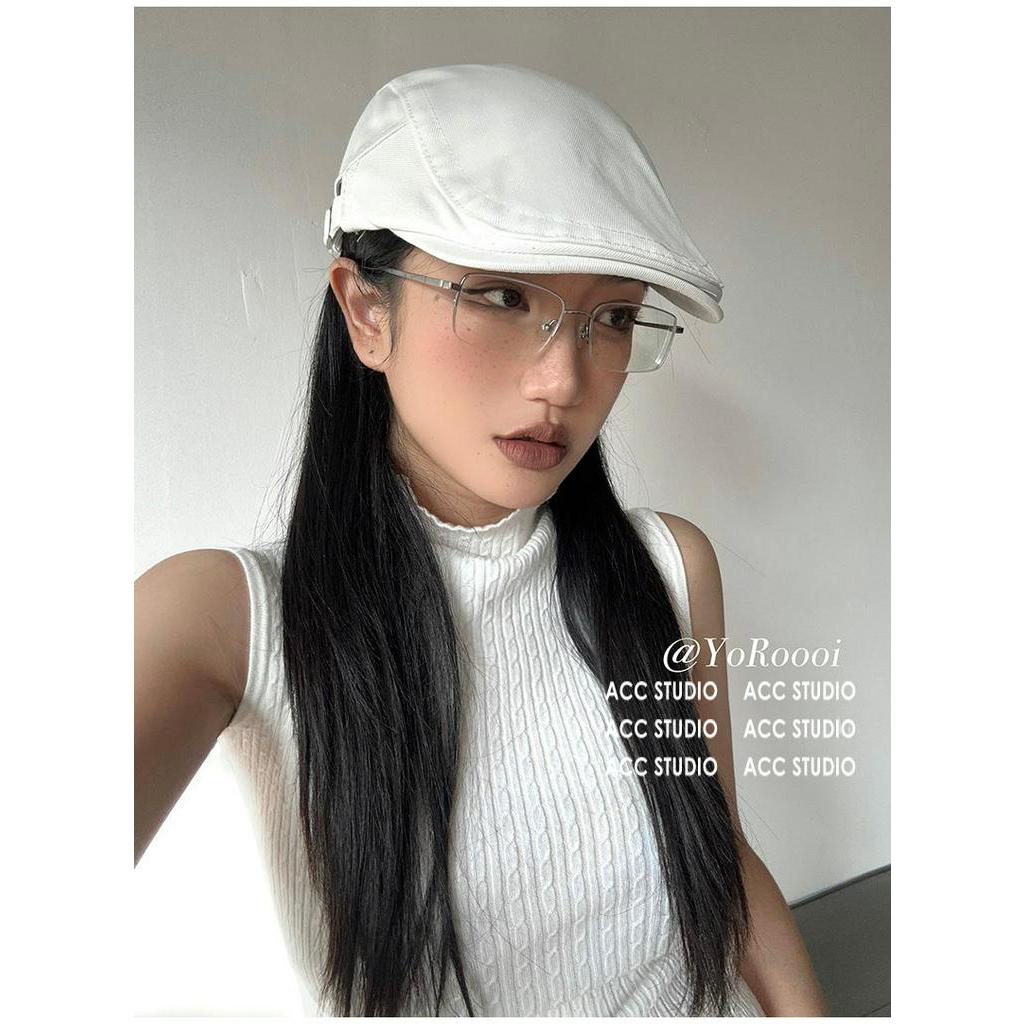Nhật Bản Retro Tất Cả Trận Đấu Mũ Nồi Hai Cánh Phong Cách Anh Quốc Họa Sĩ Mũ Đạt Đỉnh Có Thể Điều Chỉnh Phía Trước Mũ