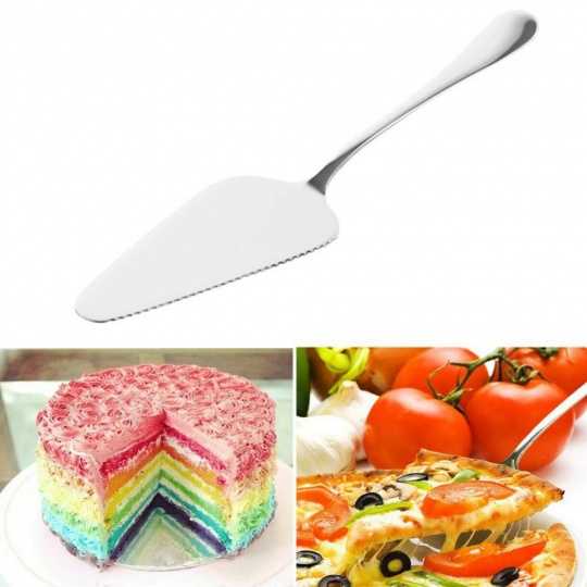 Dao Cắt Kiêm Lấy Bánh Kem Bánh Pizza Siêu Tiện Dụng