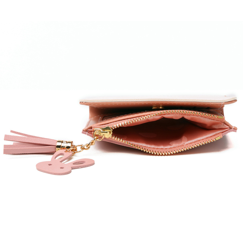 Ví Da Pu Thiết Kế Nhỏ Gọn Tiện Dụng Dành Cho Nữ