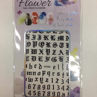 Sticker Dán Móng Chữ AI CẬP
