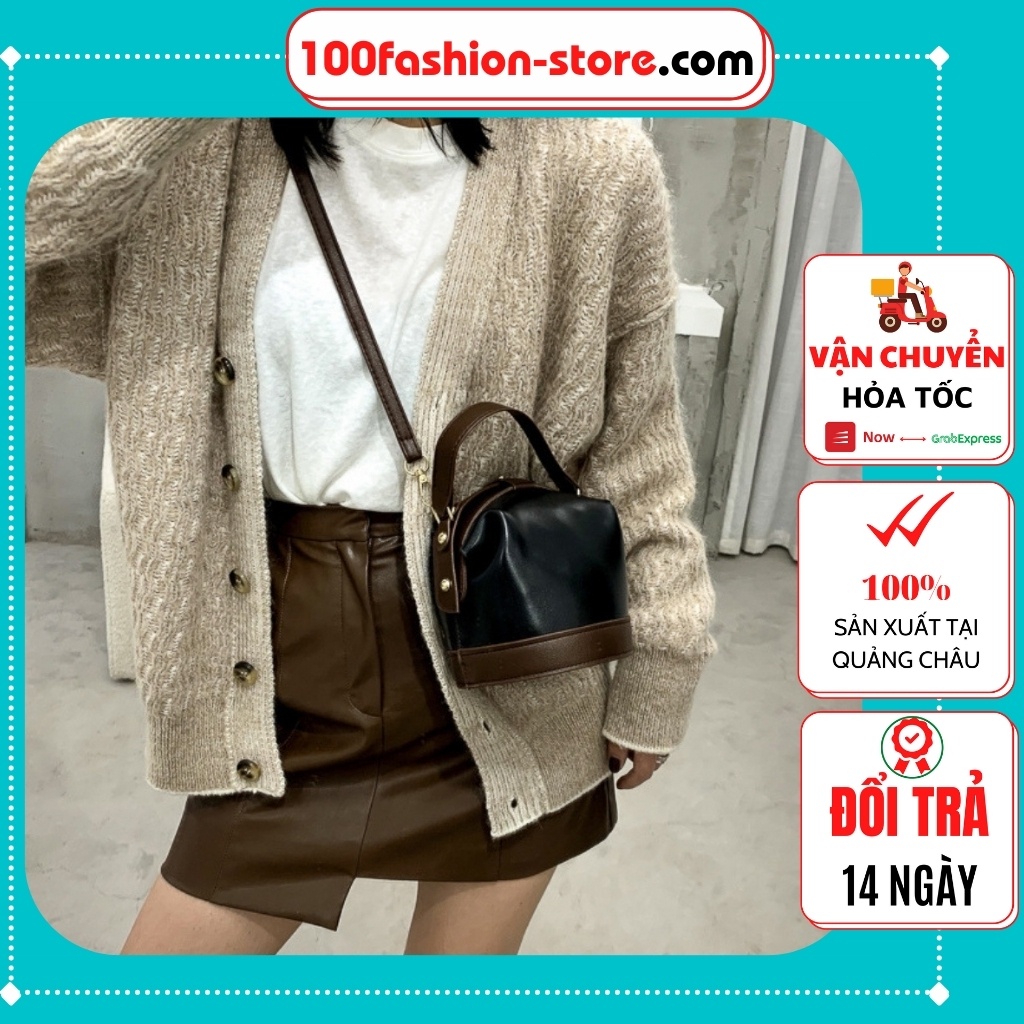 Túi Xách Nữ Đeo Chéo Niche Bag Phong Cách Phương Tây 100Fashion