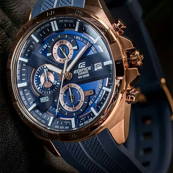 Đồng hồ nam dây cao su chính hãng Casio EDIFICE EFR-556PC-2AVUDF