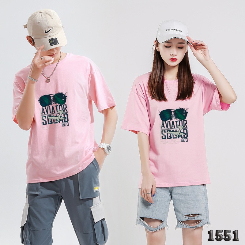 ÁO THUN NAM NỮ UNISEX TAY LỠ PILOT 1973 AVIATOR FORM RỘNG PHONG CÁCH TRẺ TRUNG