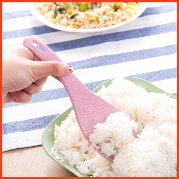 Thìa xới cơm lúa mạch - Muôi cơm lúa mạch