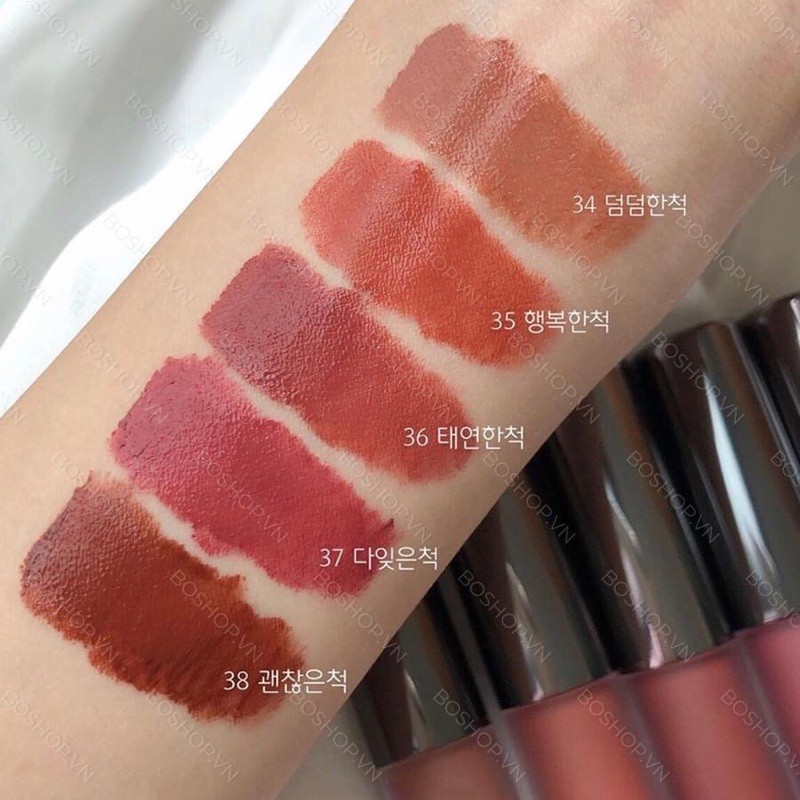 SON KEM LÌ BBIA LAST VELVET LIP TINT | VER 8 | Thế Giới Skin Care