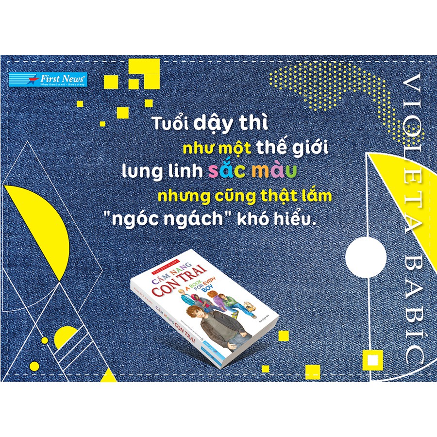 Sách First News - Cẩm Nang Con Trai