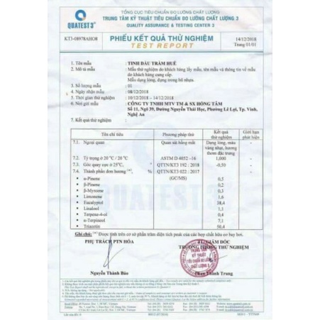 TINH DẦU TRÀM HUẾ NGUYÊN CHẤT | GIỮ ẤM CHO BÉ| THƠM PHÒNG| ĐUỔI MUỖI