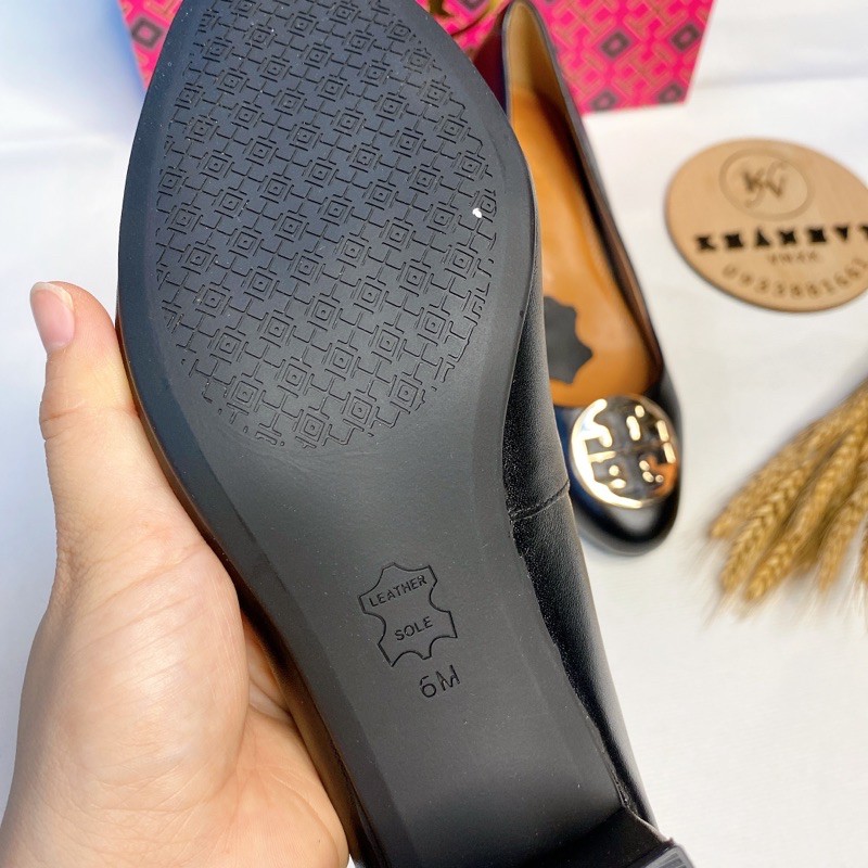 ‼️Rẻ nhất Shopee‼️Giày cao gót TB multi logo wedge | BigBuy360 - bigbuy360.vn