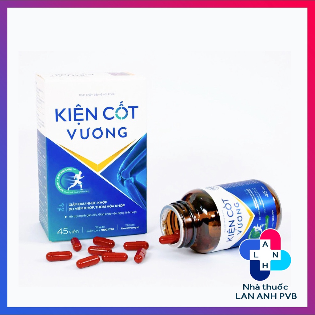 KIỆN CỐT VƯƠNG  - Hỗ trợ giảm đau xương khớp.