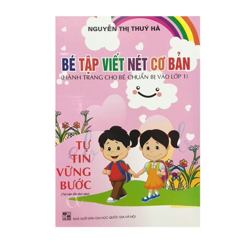 Vở 4 ôly bé tập viết nét cơ bản-Hành trang cho bé vào lớp 1