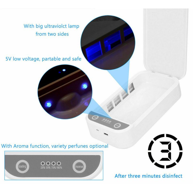 Hộp Khử Trùng Bằng Tia UV Nhỏ Gọn Tiện Dụng
