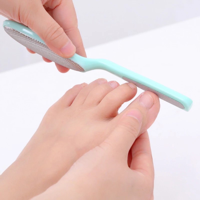 [Giao Màu Ngẫu Nhiên] Dũa Chà Nhám Bàn Chân Tẩy Da Chết 2 Mặt Bằng Thép Không Gỉ - Bella Lily 15