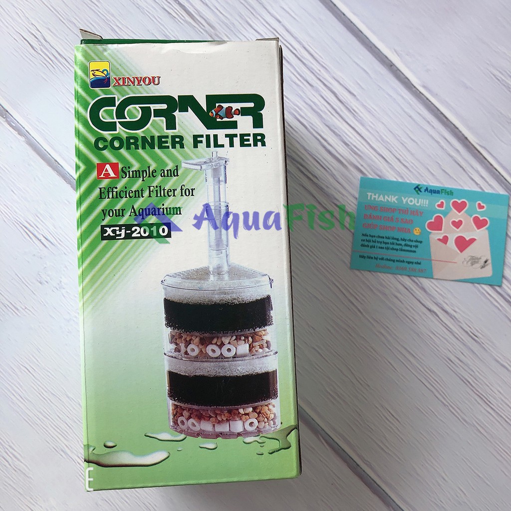 Lọc Vi Sinh XY 2010 Cho Bể Cá Cảnh (dụng cụ lọc chuyên dụng cho cá 7 màu)