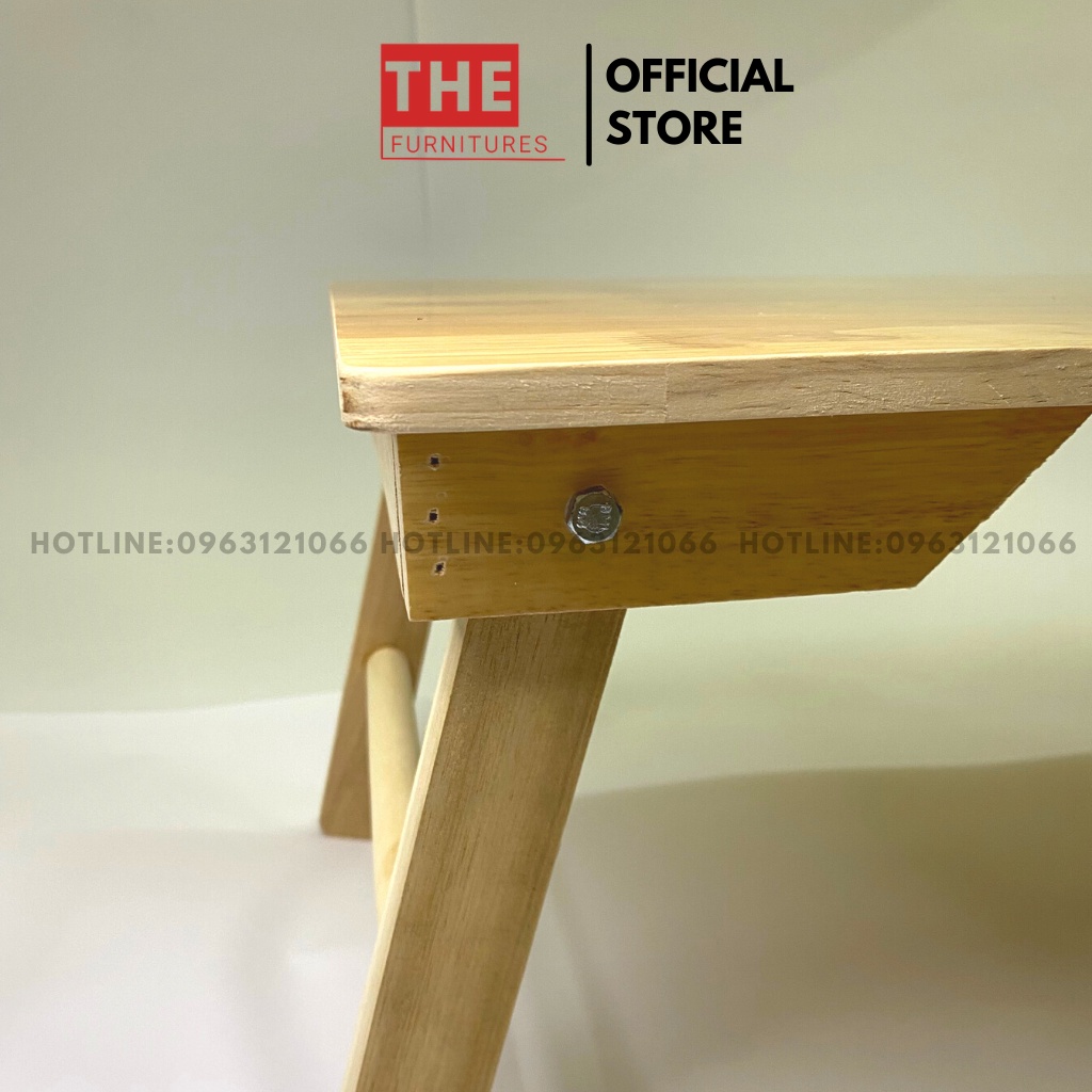 Bàn Học Gấp Gọn Gỗ Cao Su Thông Minh Cho Học Sinh Ngồi Bệt Mini Xếp Gọn Dùng Để Làm Việc , Học Tập - THE Furnitures