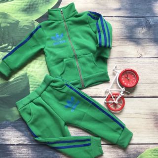 Bộ nỉ khóa Adidas