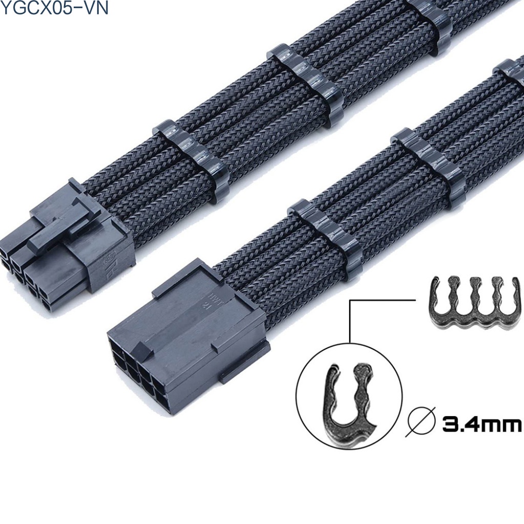 Bộ 16 / 24 Kẹp 4 / 6 / 8 / 24 Chân Giữ Dây Cáp Máy Tính / Đồ Dùng Tiện Dụng | BigBuy360 - bigbuy360.vn