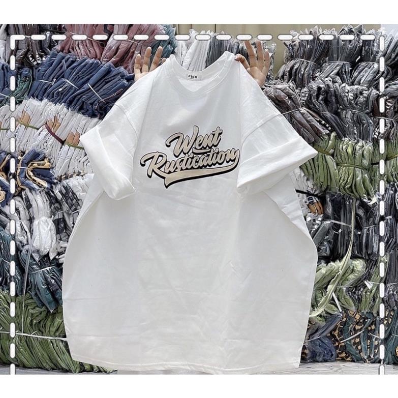 [Rẻ Vô Địch] Áo Thun 3158 Nam Nữ Cotton Khô Form Rộng Unisex Nam Nữ Went
