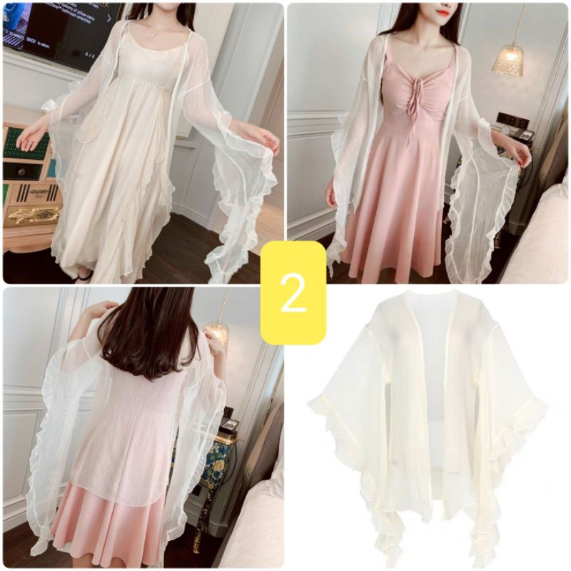 Áo choàng trong voan | BigBuy360 - bigbuy360.vn