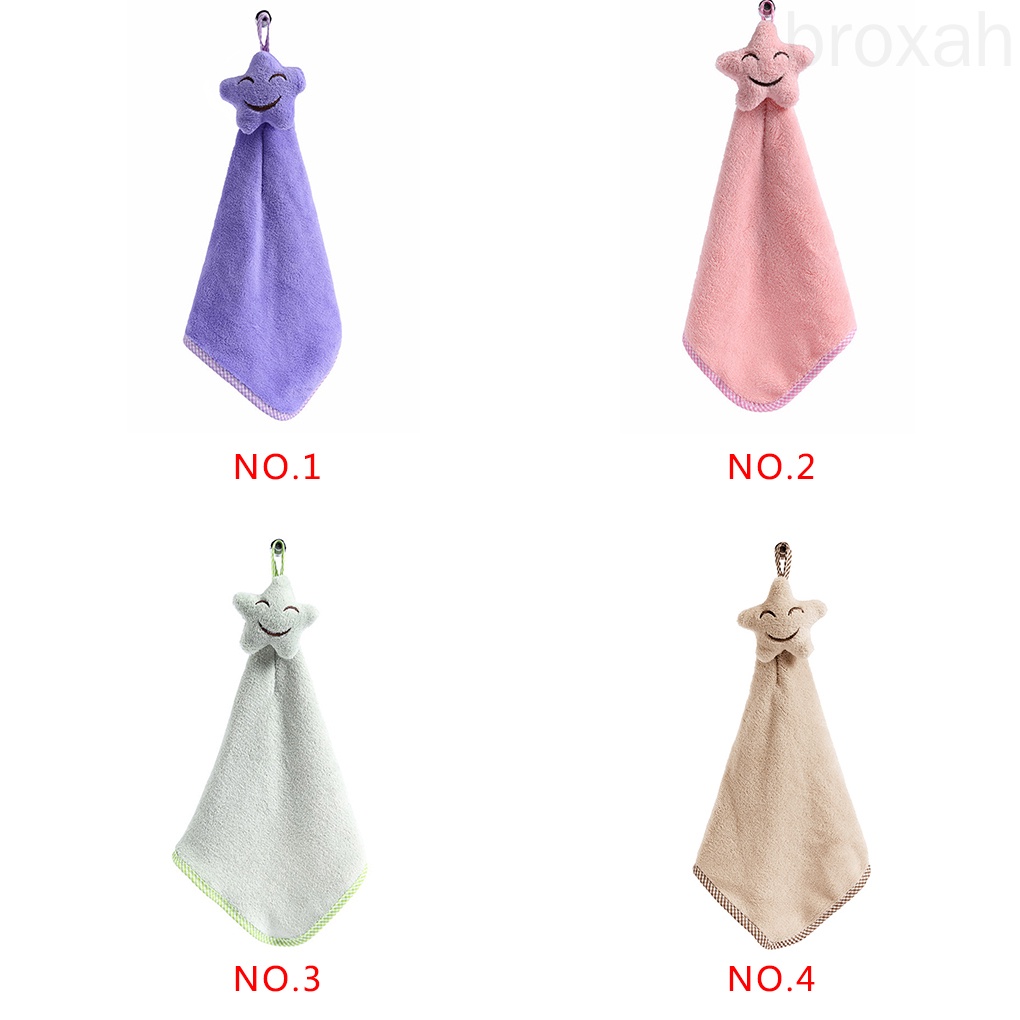 Khăn Lau Tay Treo Tường Hình Mặt Cười