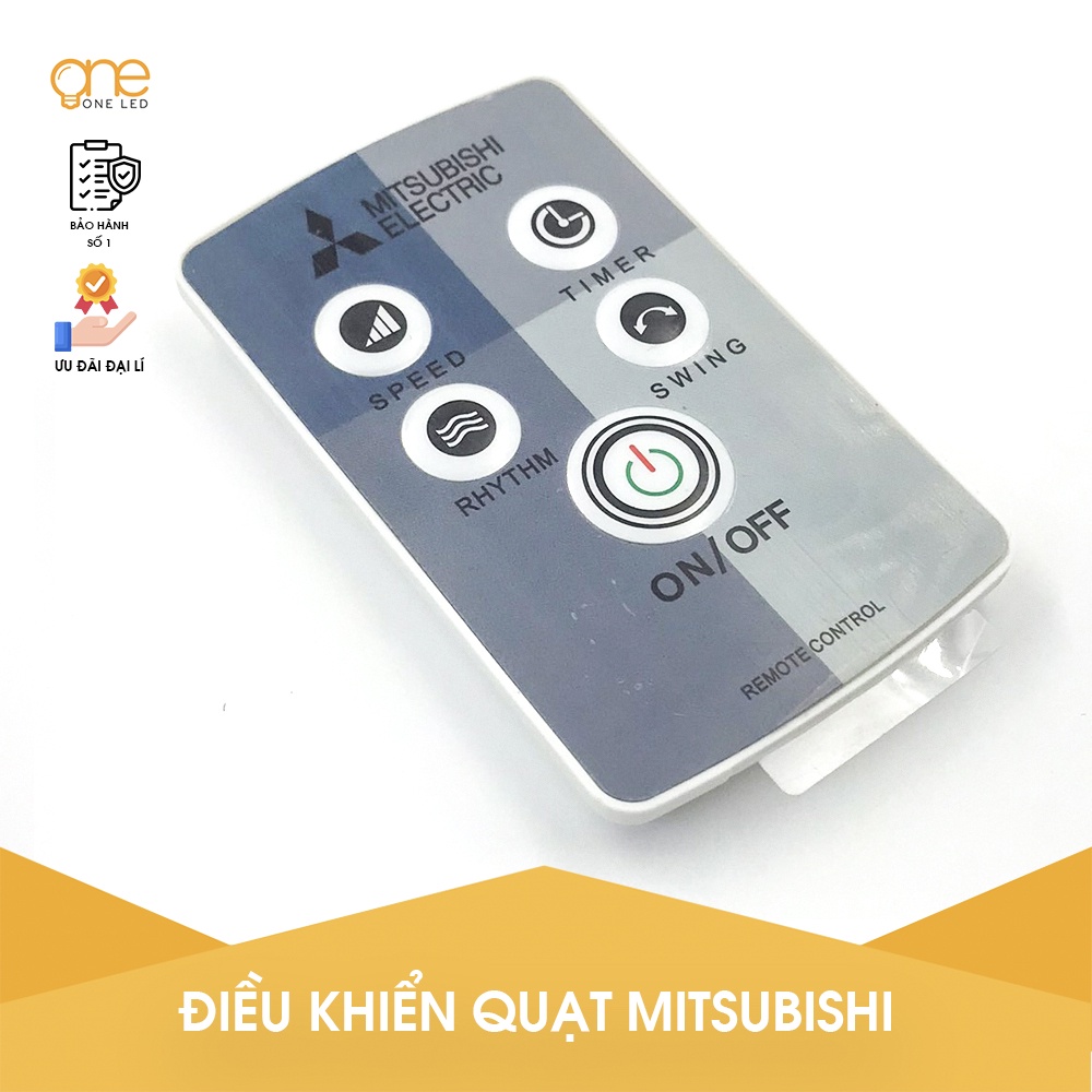 Điều khiển quạt Mitsubishi dùng cho quạt cây và treo tường