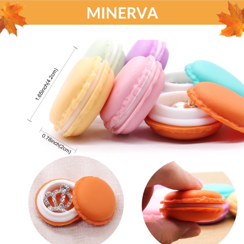 Hộp đựng trang sức hình bánh Macaron nhỏ gọn xinh xắn
