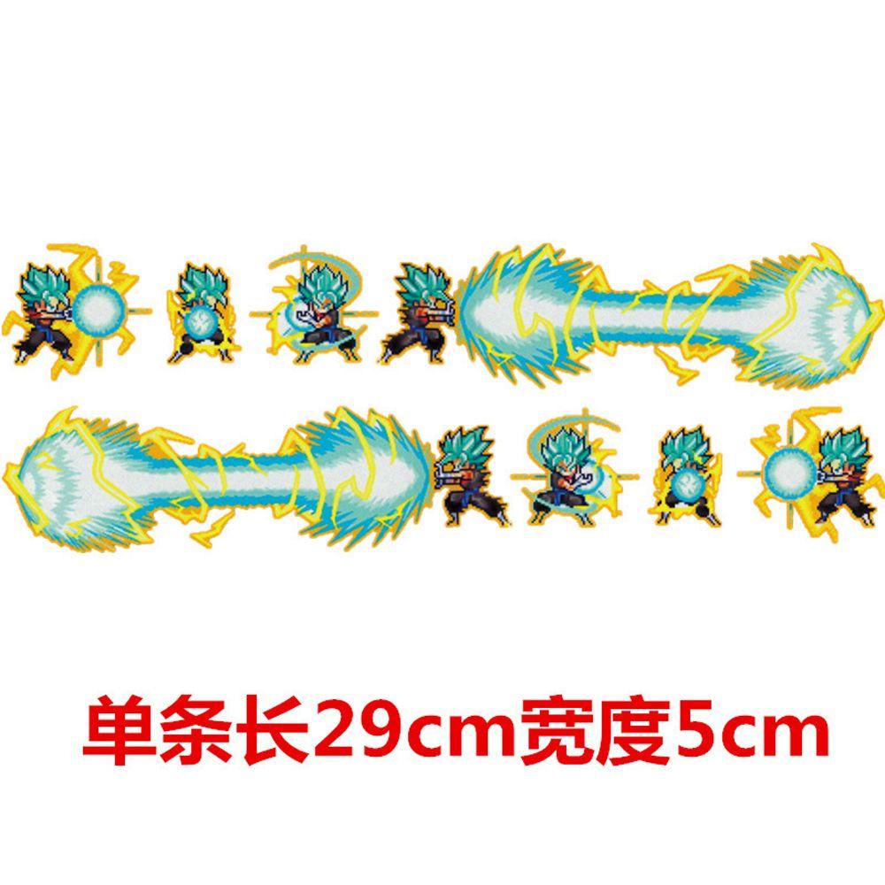 Miếng Dán Trang Trí Cửa Sổ Xe Hơi / Xe Máy Họa Tiết Dragon Ball Độc Đáo Thời Trang