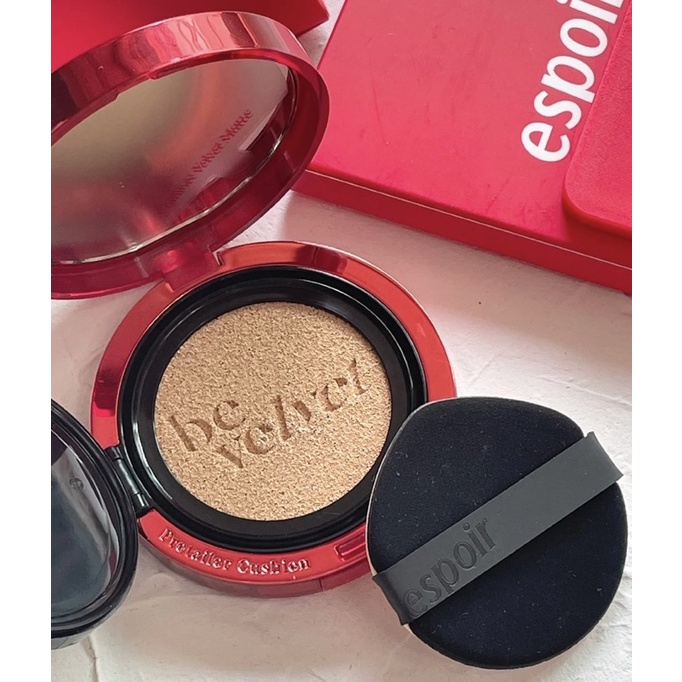 Phấn Nước Che Phủ Mịn Như Nhung ESPOIR Pro Tailor Be Velvet Cover Cushion SPF 34 PA++
