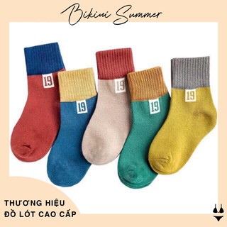 Set 5 Đôi Tất Trẻ Em Số 19 Siêu Yêu ( 5 Đôi )