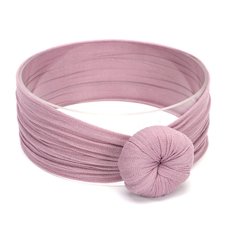 Băng Đô Vải Nylon Co Giãn Cho Bé Gái