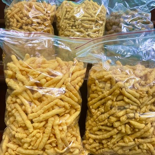 Toonies đồ ăn vặt snack bim bim bịch 500g 5 vị cay bbq phô mai socola rong biển