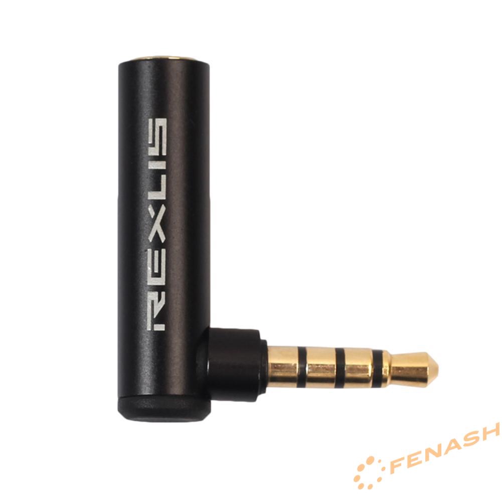 Đầu nối âm thanh góc vuông 90 độ 3.5mm