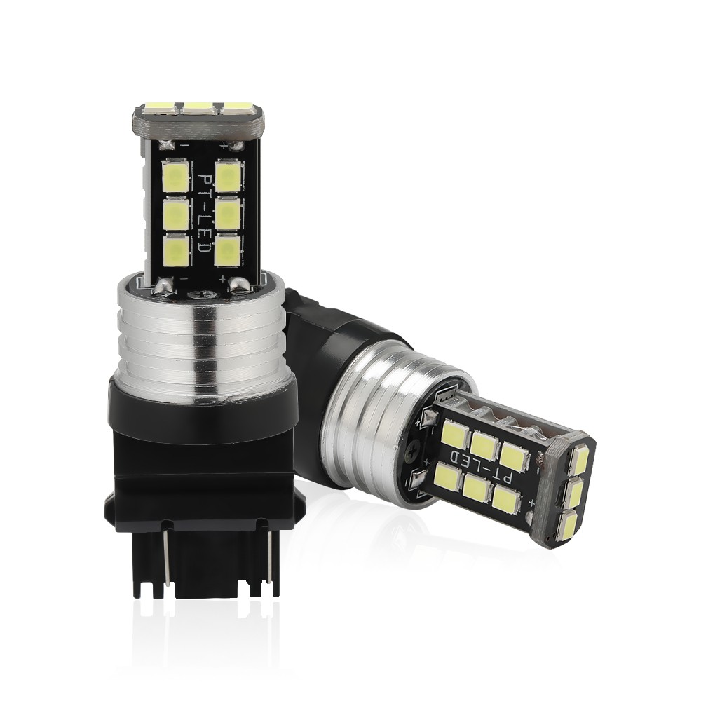 Bóng Đèn Led T25 3156 3157 Chip 2835 15SMD Thay Thế Đèn Xi Nhan, Đèn Lùi Ô Tô, Demi Xe Máy 12V-24V