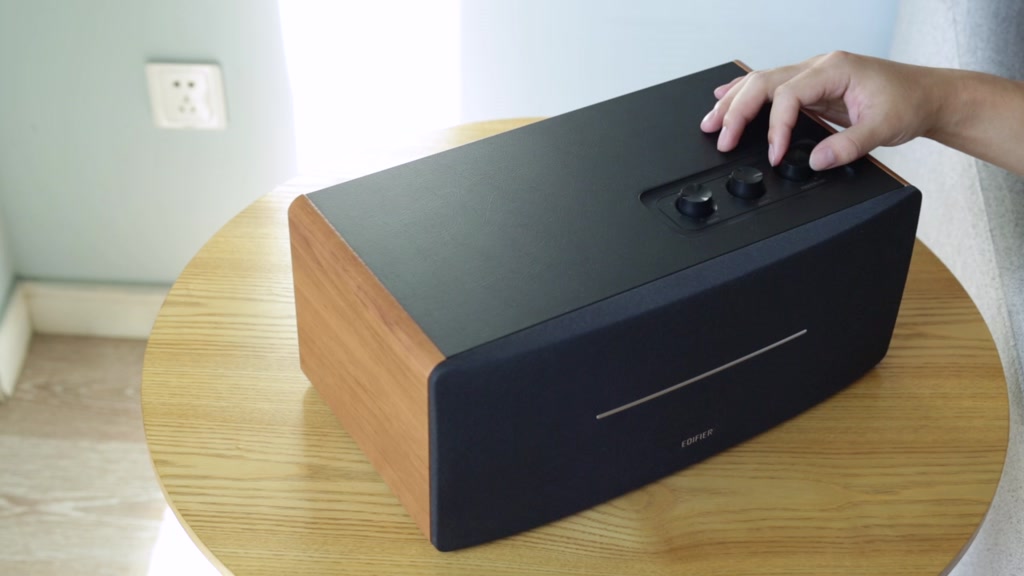 Loa Bluetooth Để Bàn EDIFIER D12 | Công Suất 70W | Vỏ Gỗ Chống Dội Âm | Âm Thanh Stereo | Bảo Hành 15 Tháng | BigBuy360 - bigbuy360.vn