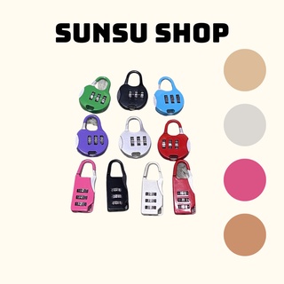 Ổ khoá số vali mini 3 số