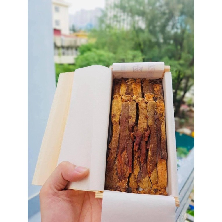 [HÀNG MỚI VỀ] Hồng sâm củ khô hộp thiếc 300gr Hàn Quốc [ Hàng Mới Về ]