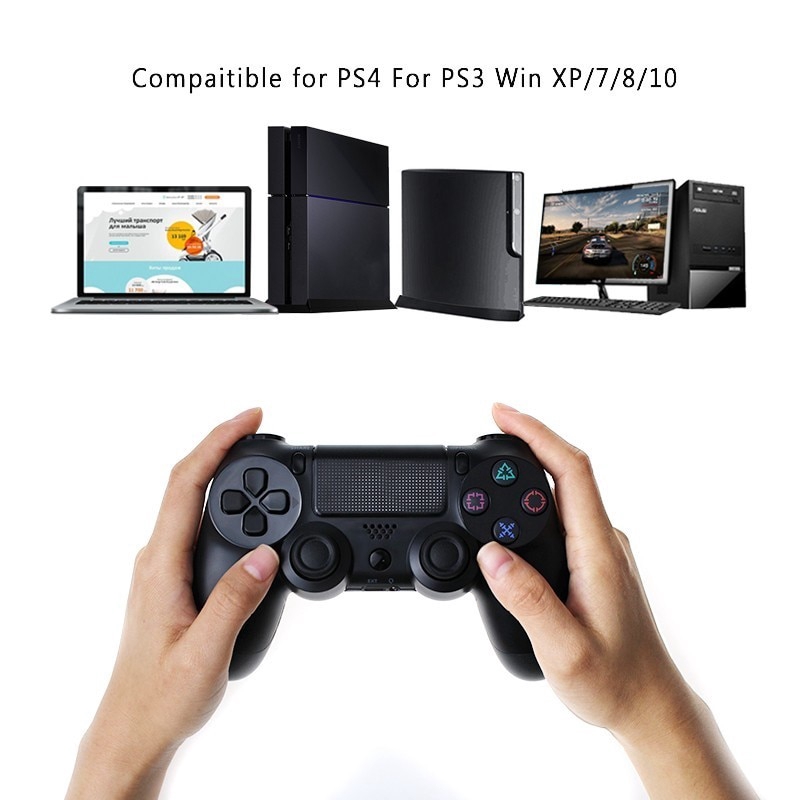 Tay Cầm Chơi Game Bluetooth Không Dây Cho Ps4 Playstation 4 Pc