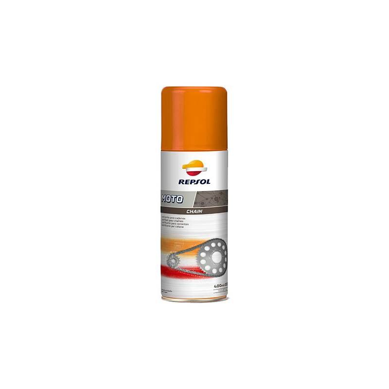 Bộ rửa sên TS-40 450ml + Dưỡng sên Repsol Chain lube 400ml + bàn chải chà sên tặng Wax làm bóng xe 120ml